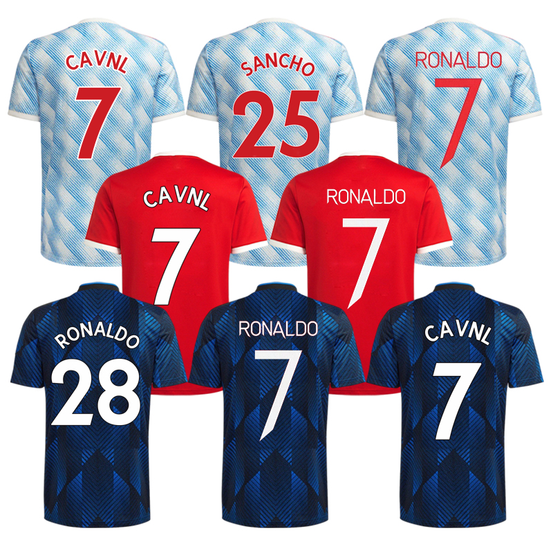 New Season 21/22 Design National Classic Team Sports Wears Soccer Jersey Ronaldo#7 Thailand QualiFootball Soccerty Uniform Se
