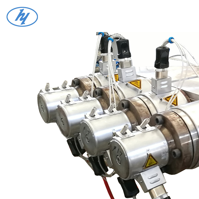 16mm - 32mm Pvc Pipe Extrusion Line Pvc Conduit Pipe 4 Strands Production Machine