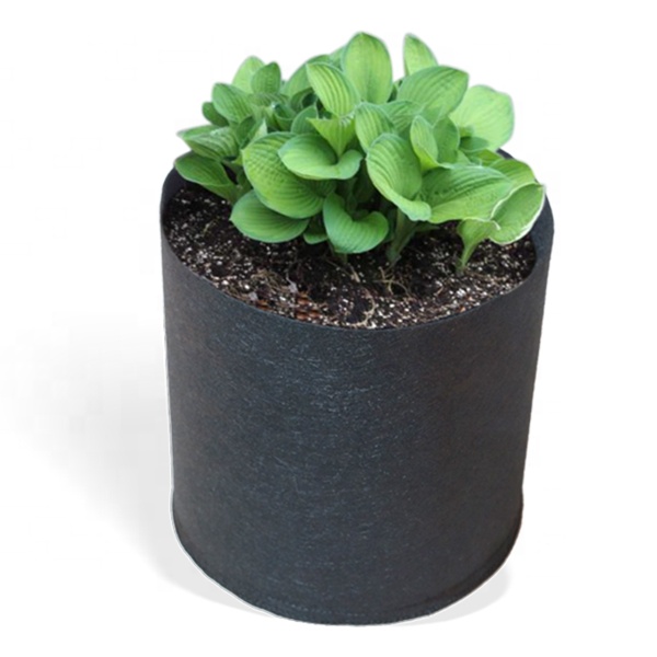 Fabric hard felt 3 gallon biodegradable grow bags seedling nursery planting bags