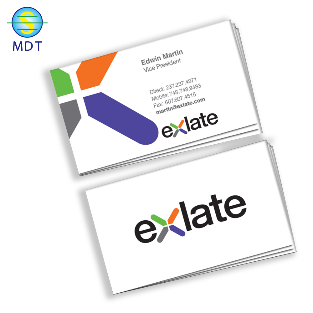 Mdt J29 печать бумажных визитных карточек