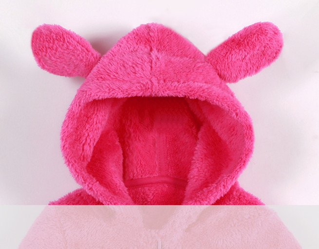 FITBEAR Brand Cute Baby Top Outwear Clothes Warm Baby Animal Hoodie with Ears