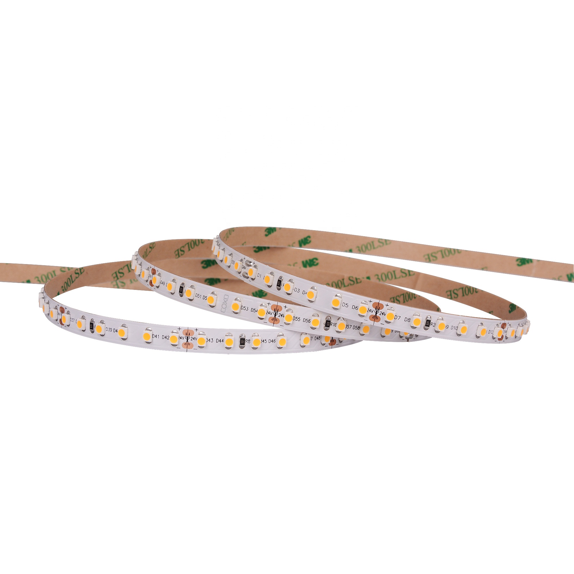 Китай shenzhen luces led 3528 5 м/рулон Белая 3528 Светодиодная лента