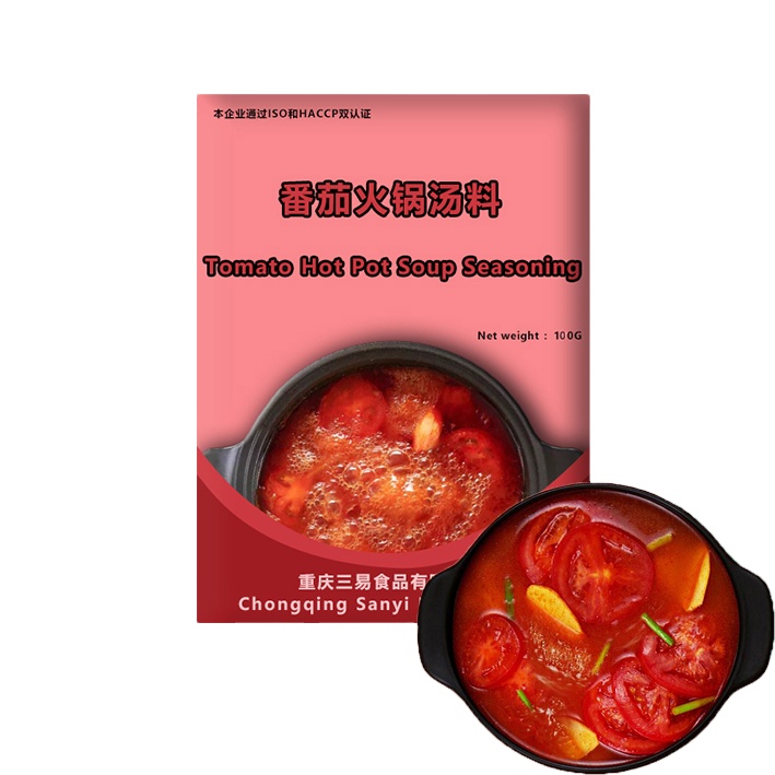 SANYI Good Taste Tomato Hot Pot Soup Base With Sour Flavor