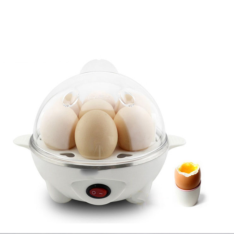 Multifunctional Creative 7 Egg Capacity Noise Free Electric Egg Cooker With Transparent Lid