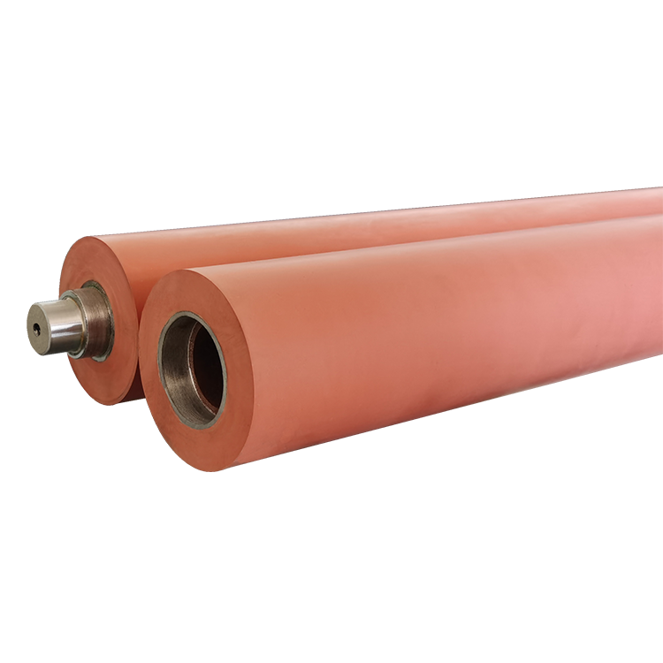Support Customized Services PU Polyurethane Rubber Roller For Printing Dyeing Textile Industry