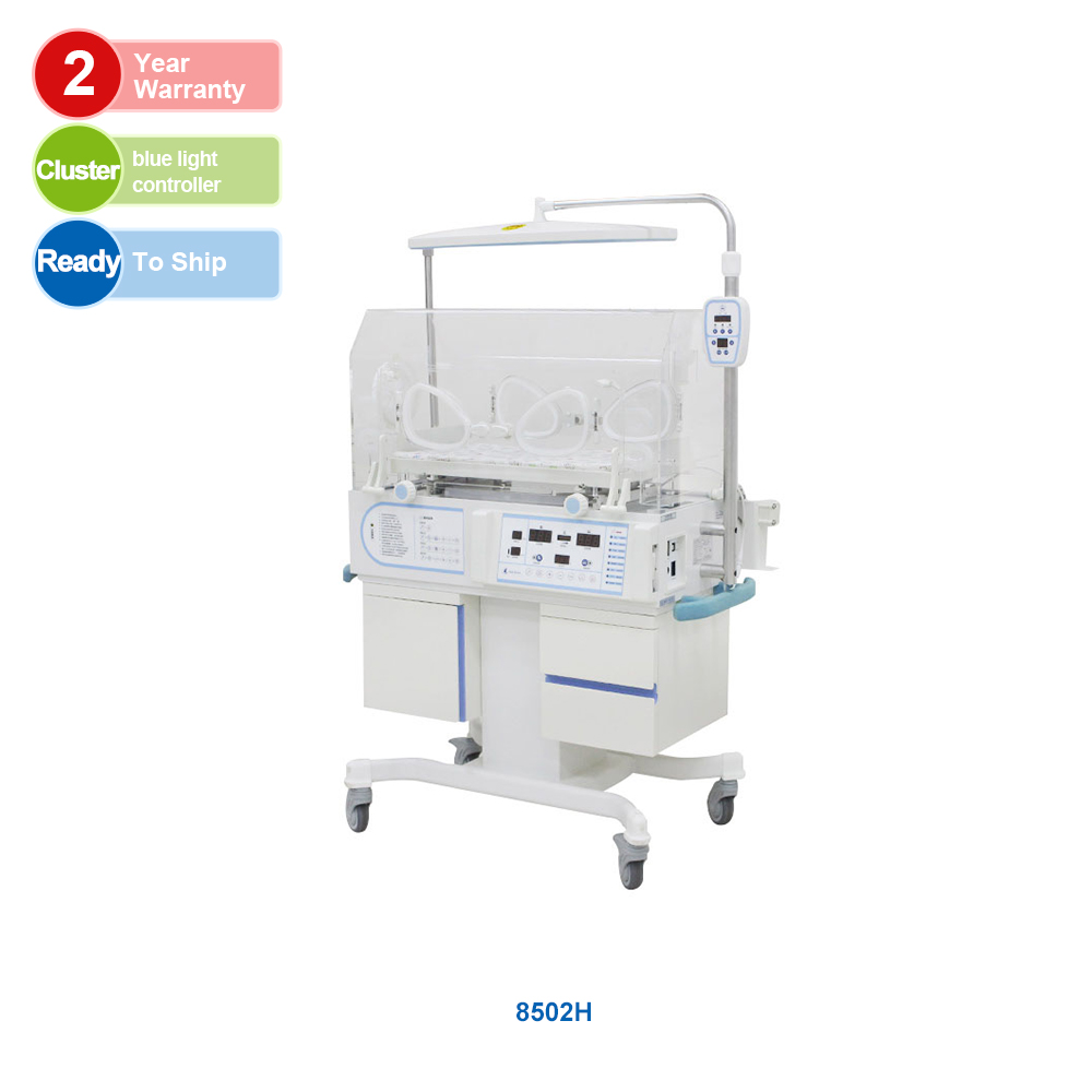 Heal Force RTS infant phototherapy light Upper and lower blue light Newborn Baby Neonatal incubator Machine 8502