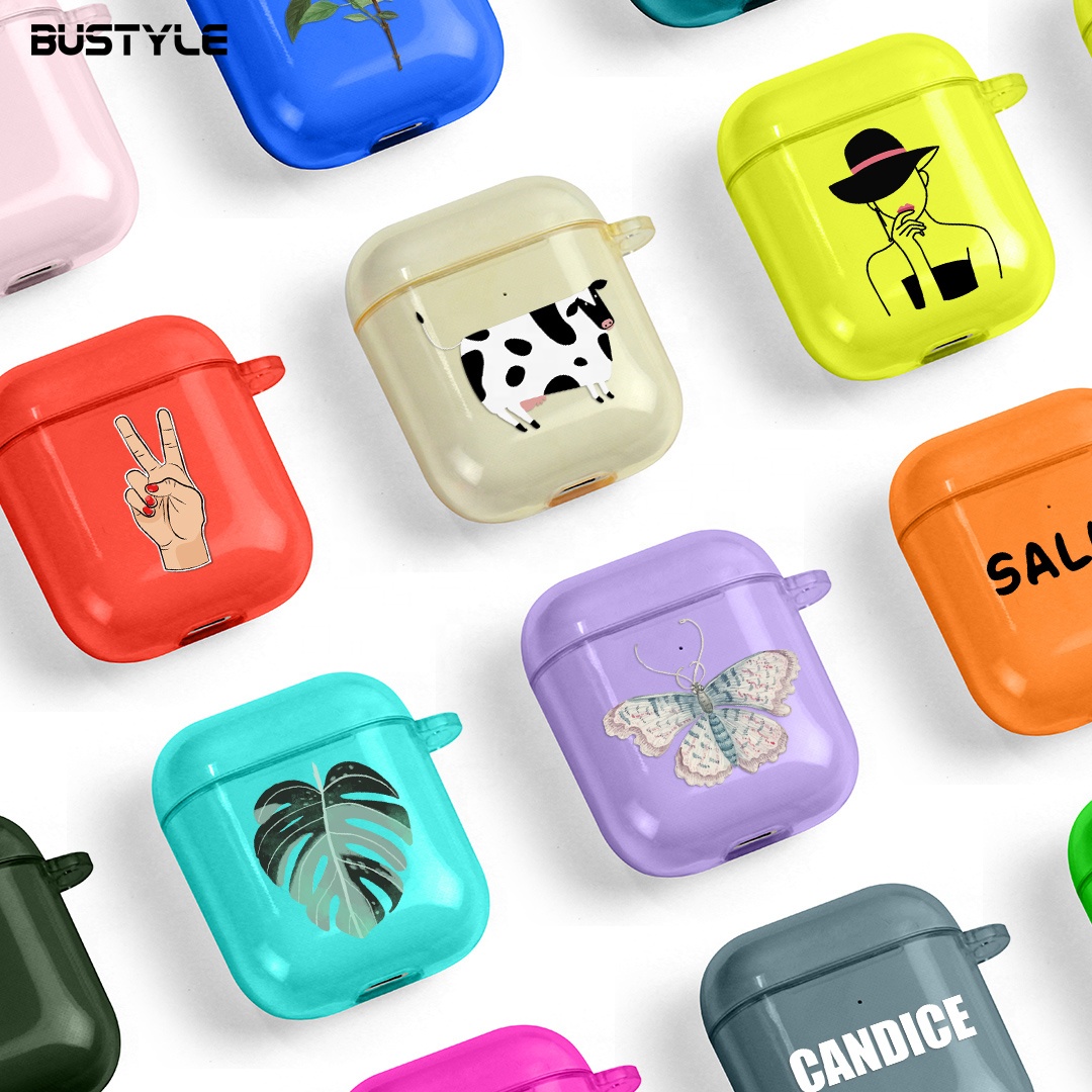 Мягкий чехол из ТПУ с индивидуальным принтом для airpods 1 2, наушники, гарнитура, сумка для airpods pro max, чехол для bluetooth наушников