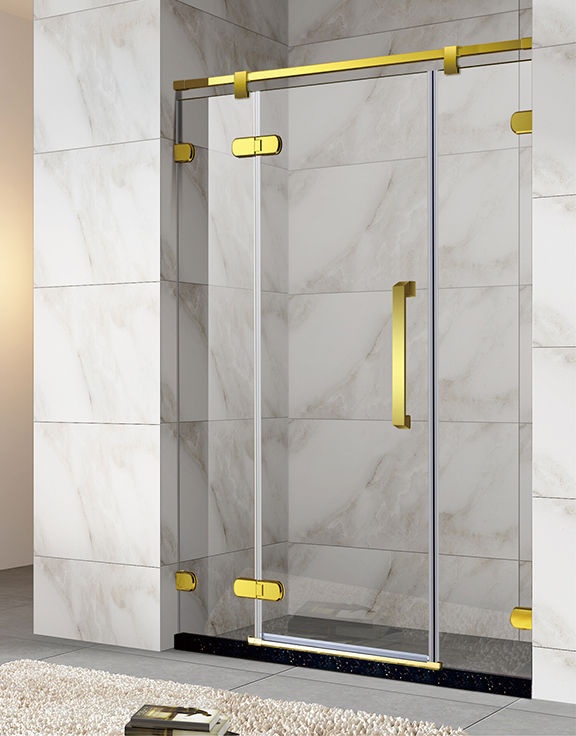hotel bathroom luxury glass rectangular shower room