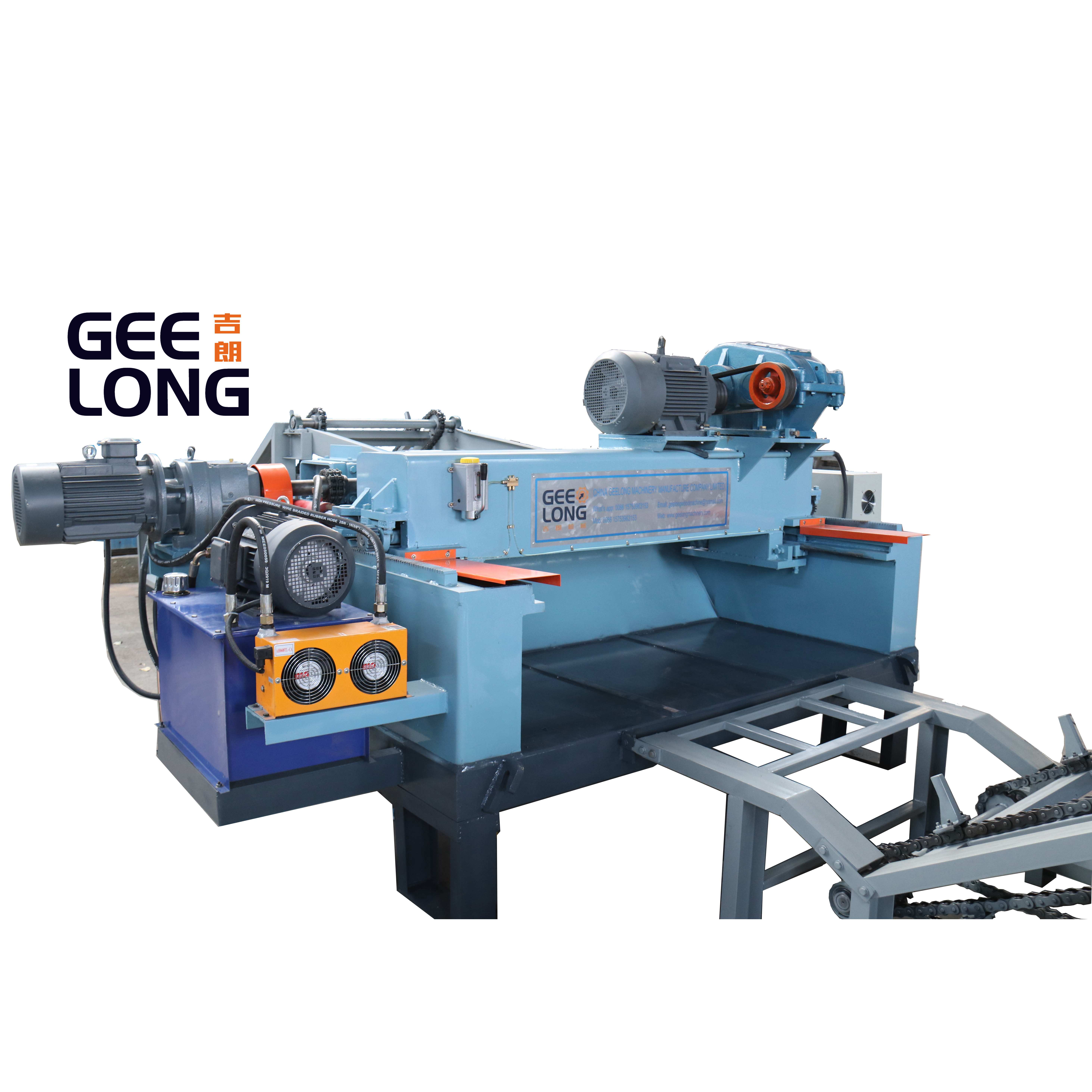 GLDB-130 CNC, гидравлический барабан, машина для обрезки бревен