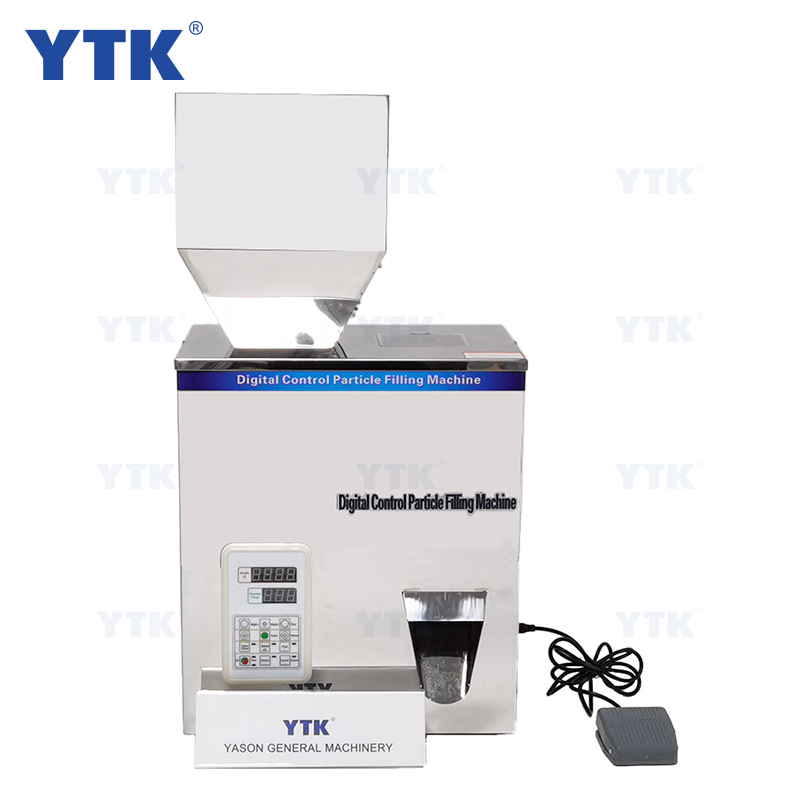 Semi-automatic coffee powder granules peanut dispensing machine