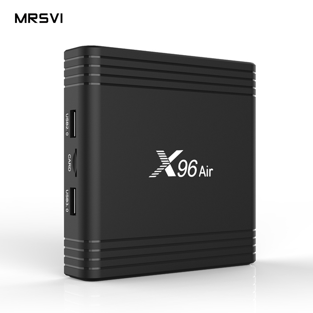X96 Air S905X3 чип X96 Air Android 9,0 RAM 4 Гб ROM 32 Гб Dual Wifi Hd Видео песни скачать ТВ-бокс