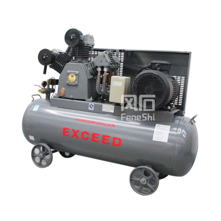 High Pressure Fengshi 50 CFM 145 psi 1000L/min HW15012 40CFM 12bar with 500L tank 11kw 15hp piston air compressor
