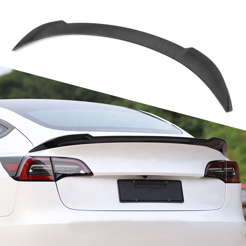 Автозапчасти, спортивный Нижний Бампер для Tesla Model 3, нижний спойлер заднего бампера 2017-2021