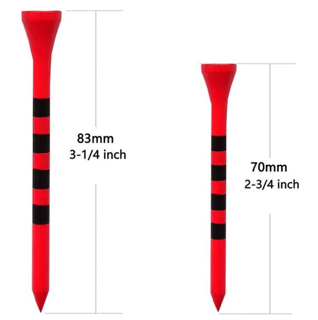 Factory custom logo golf wood tees