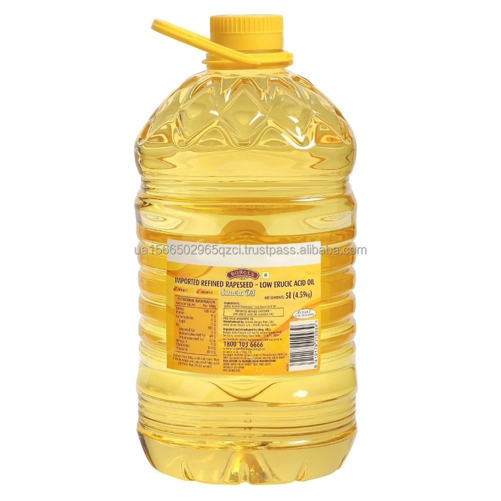 Wholesale Refined Rapeseed Oil Canola Vegetable Edible Oil for Cooking