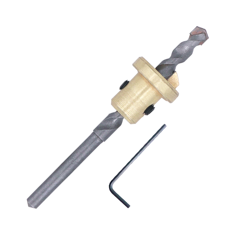 Carbide Tipped Fibre Cement Countersink Sheet Masonry Pilot Drill Bit with Countersink Depth Gauge Stop for Fibre Cement Sheet