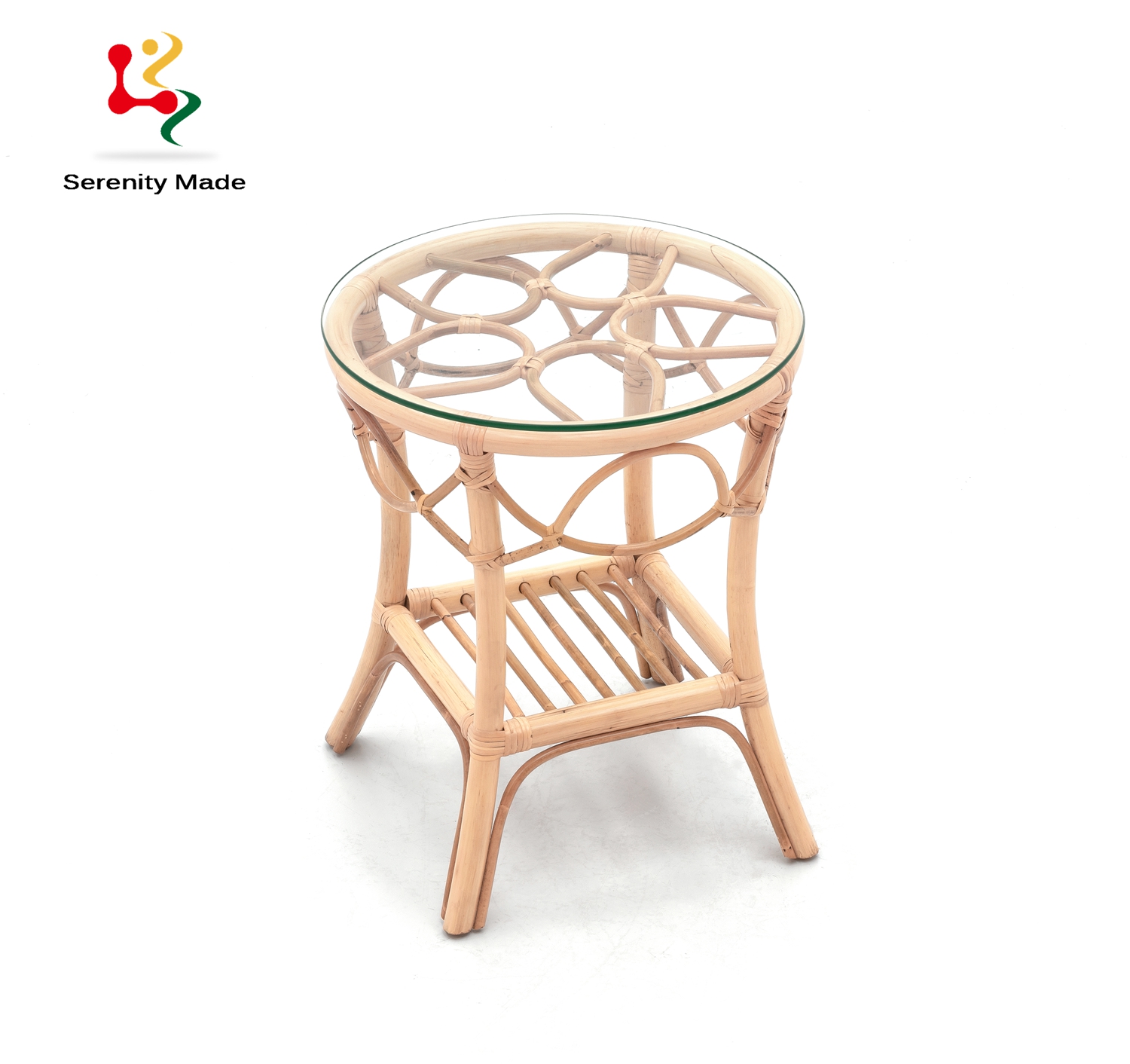 Nordic design commercial wicker coffee table