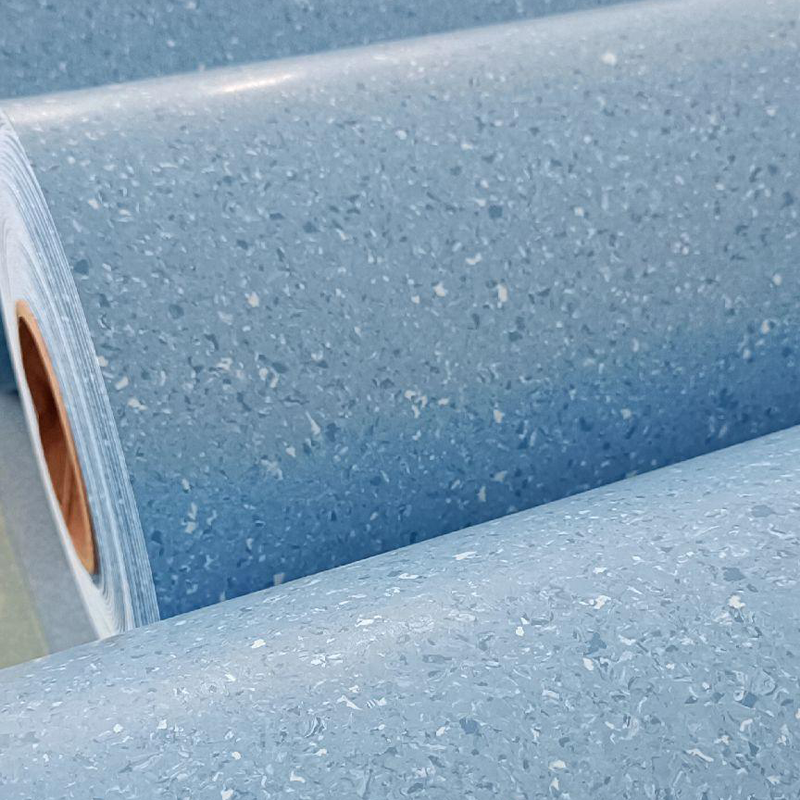 3mm thick anti-bacterial homogeneous icu hospital pvc vinyl floor coating