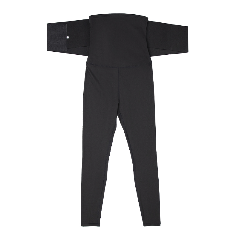 Custom Trousers Yoga Long Leggings Tummy Control Fitness Workout Wear Outfits Breathable Hooks Waist Trainer Leggings for Ladies