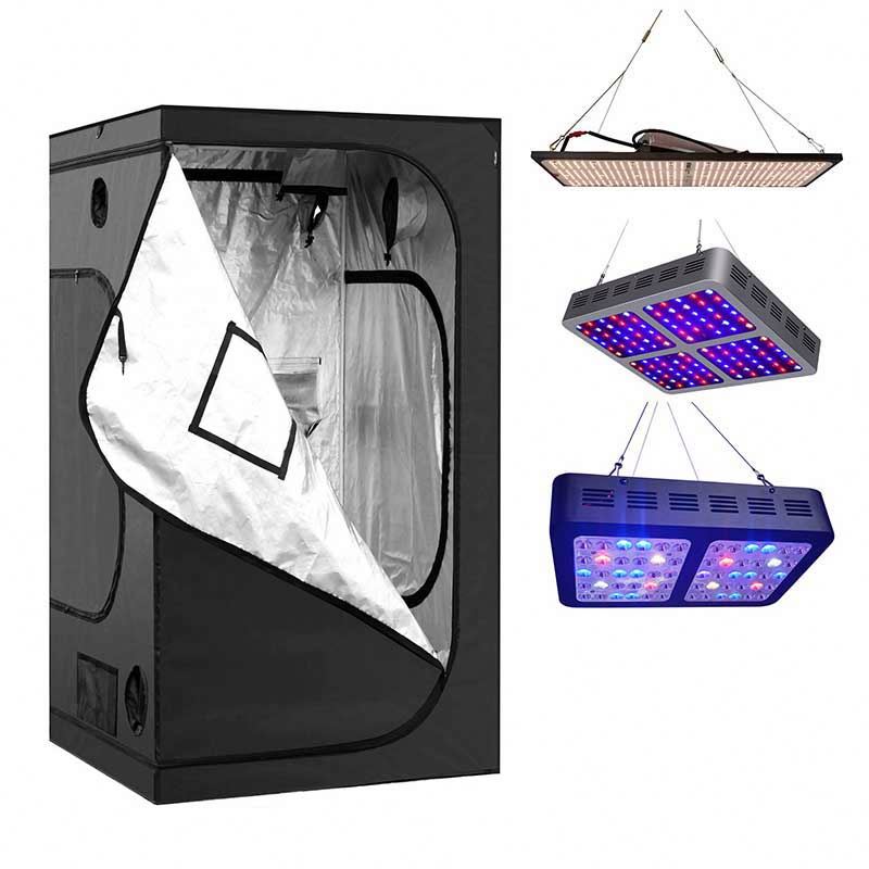 Complete Box Kit Hydroponic Usa Systems Led Indoor Grow Tent