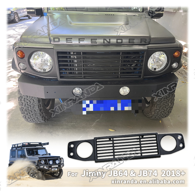 Горячая Распродажа маленькая решетка D Defender Style для Suzuki Jimny JB74W JB64W JB74 JB64 2018 +