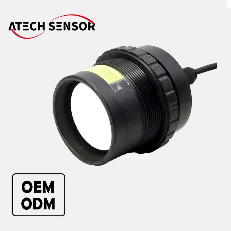 Atech-Ultrasonic Water Level Transmitter, Water Depth Sensor, 420ma RS485
