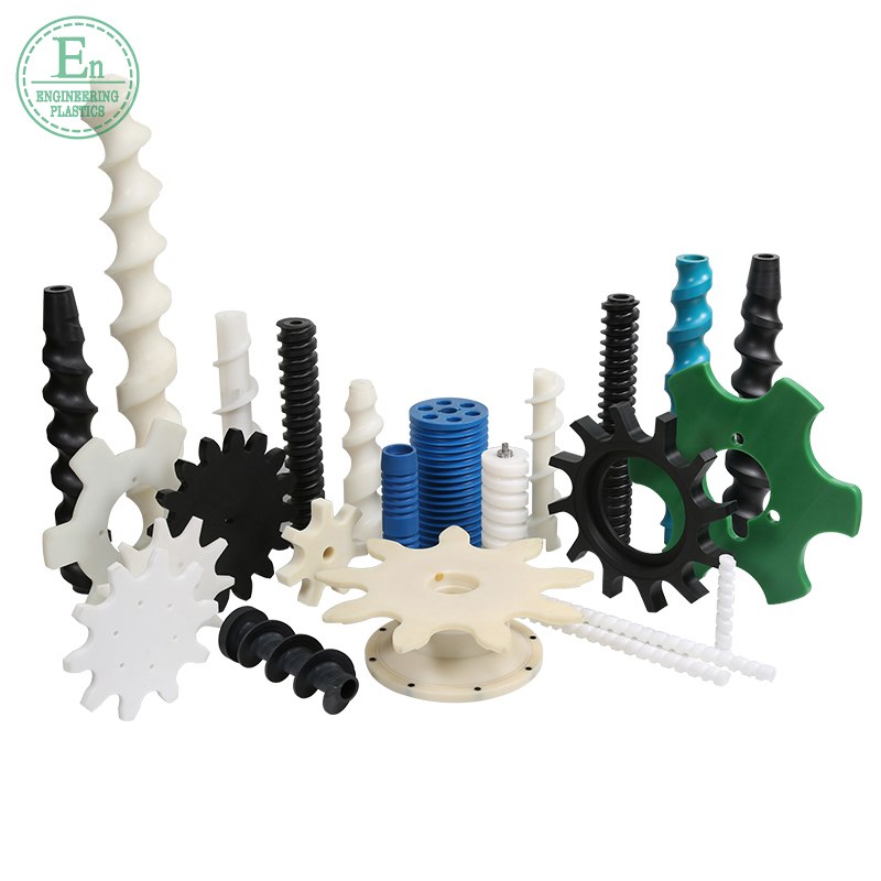 Одноэкструдер на заказ CNC hdpe uhmwpe бутылочный пластиковый винтовой конвейер