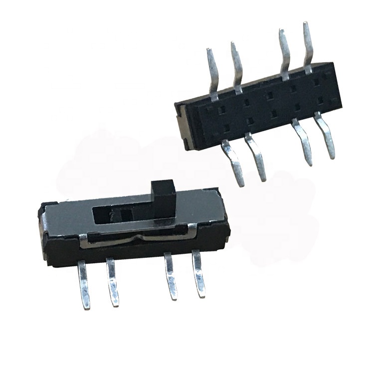 Слайдер переключатель SMD 8pin 2p3t MS-12D09