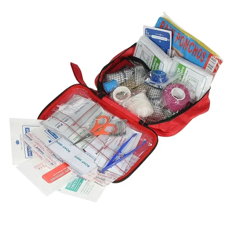 Manufacturer Travel first aid kit bag Camping Medical Emergency