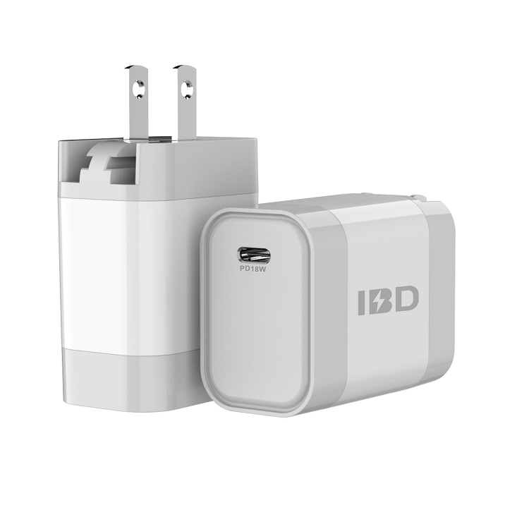 Гарантия 12 месяцев США ЕС Plug один белый Micro Usb Pd стены зарядное устройство