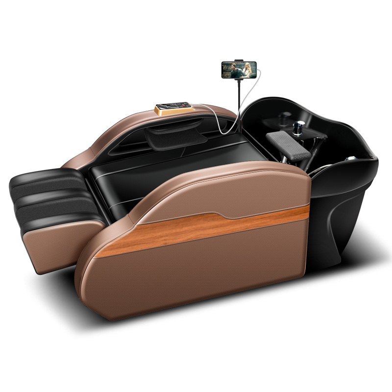2021 innovative products beauty salon head trratment shampoo massage bed