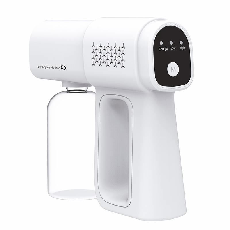 K5 Portable Handheld Nano Mist Electric Sprayer Gun 380ML /Nano Steam Gun/ Wireless Spray Gun