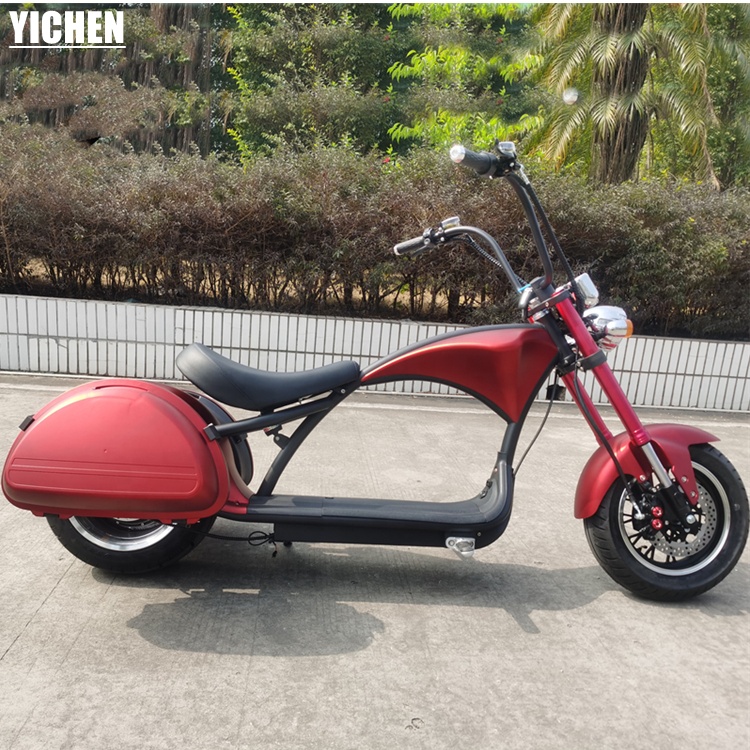 YICHEN Elektricen Skuter M1 Hydraulic Shock Absorber Disc Brake 60v 2000w Engine Powered Electric Cruiser Motorcycles