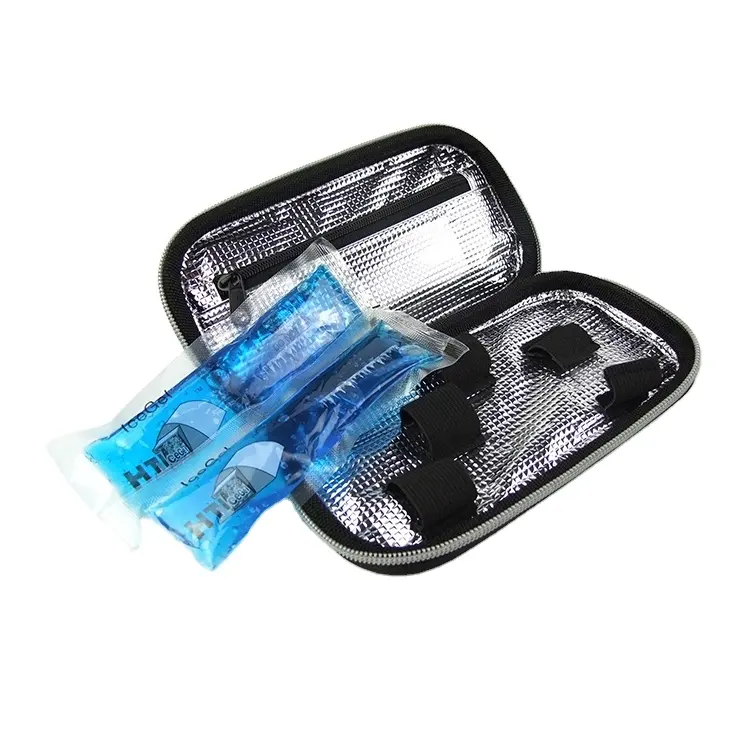 Travel Insulin Bag Portable Travel Organizer Small EVA Diabetics Bags Insulin Cooling Bag