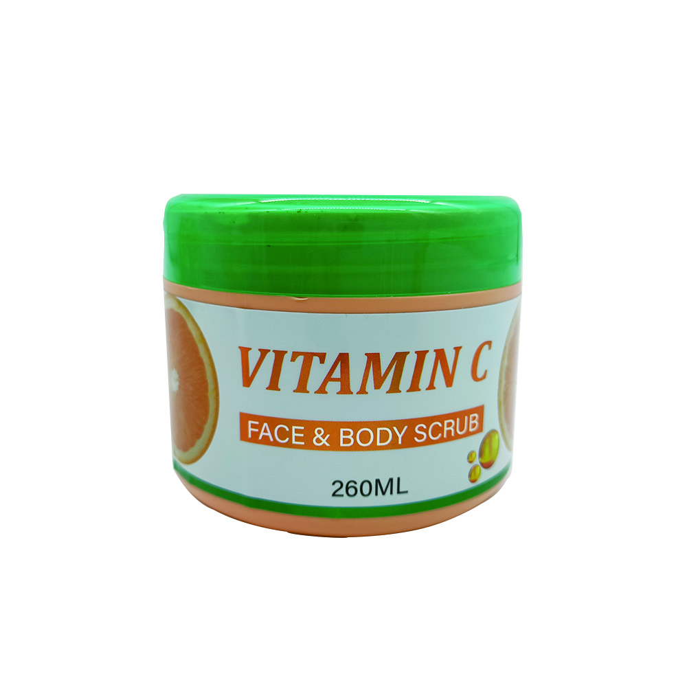 The Best Whitening Skincare Product with collage Vitamin C Face & Body Scrub 260 ML