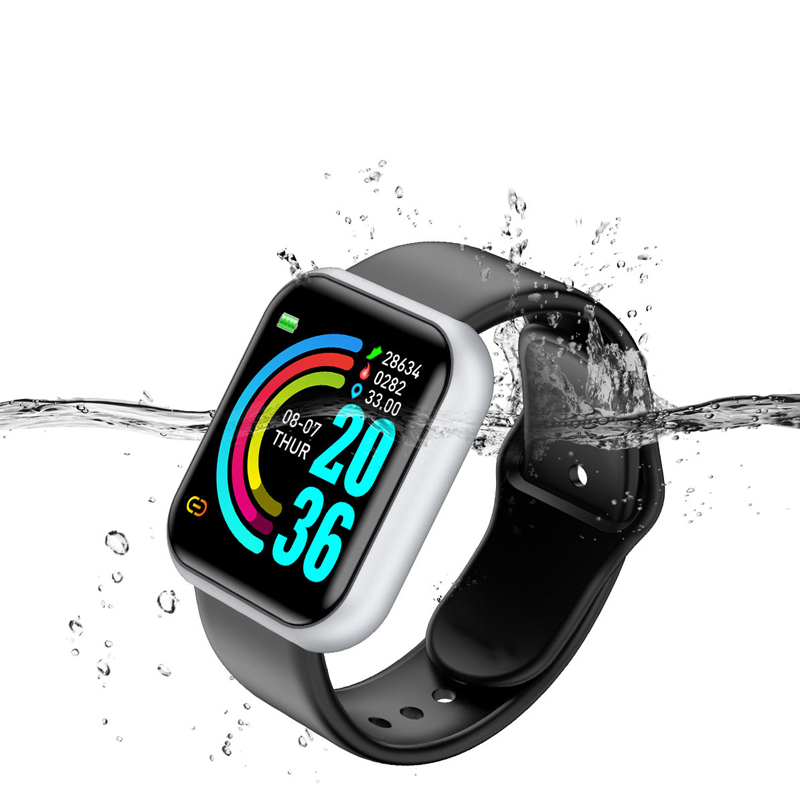 Новое поступление, Смарт-часы D20 Fitpro App D20 Y68, водонепроницаемый спортивный фитнес-трекер, пульсометр, артериальное давление, смарт-браслет