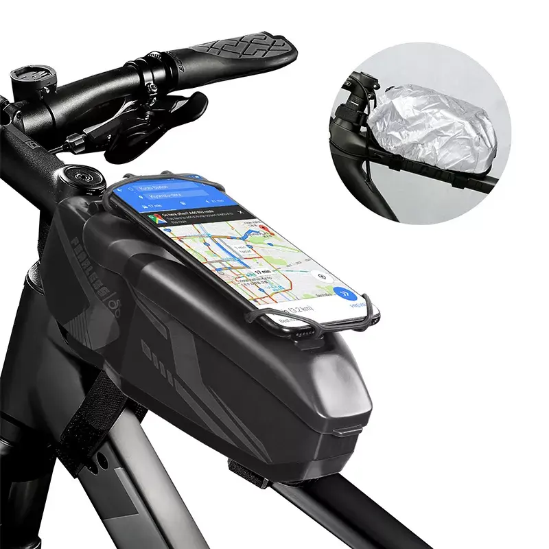 MLD Custom Amazon Hot Selling Waterproof Bike Phone Bag Bicycle Top Tube Bag for Mountain Road Bike