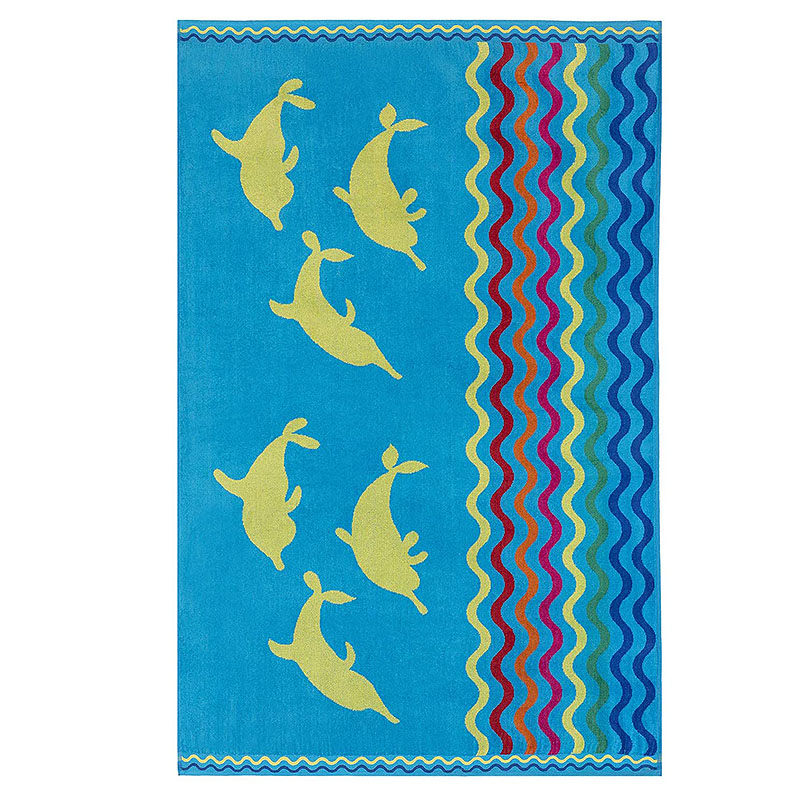 100% Cotton Logo Jacquard Hotel Bath Towel Beach Towel