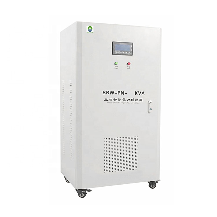 Фабрика OEM и ODM 60kva 50 ква выход 110v и 220v стабилизатор напряжения однофазный с 3 фазами 50/60Hz