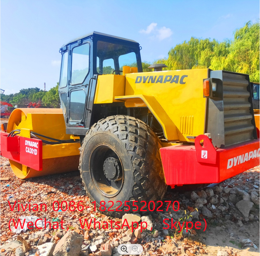 Cheap price second hand road roller Danapac CA301D compactor in stock for sale