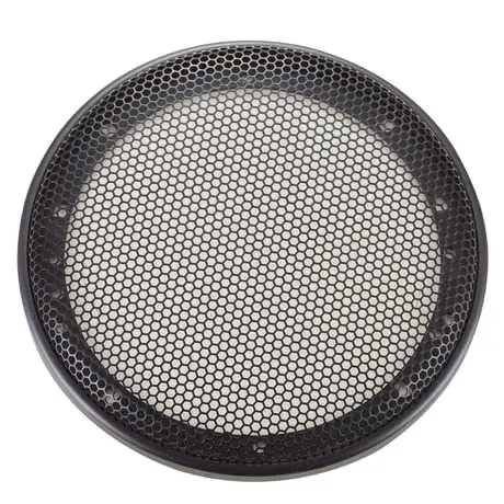 Factory direct sell 3.5/4/5/6.5/10/6*9 inch speaker cover decorative circle metal mesh grille black