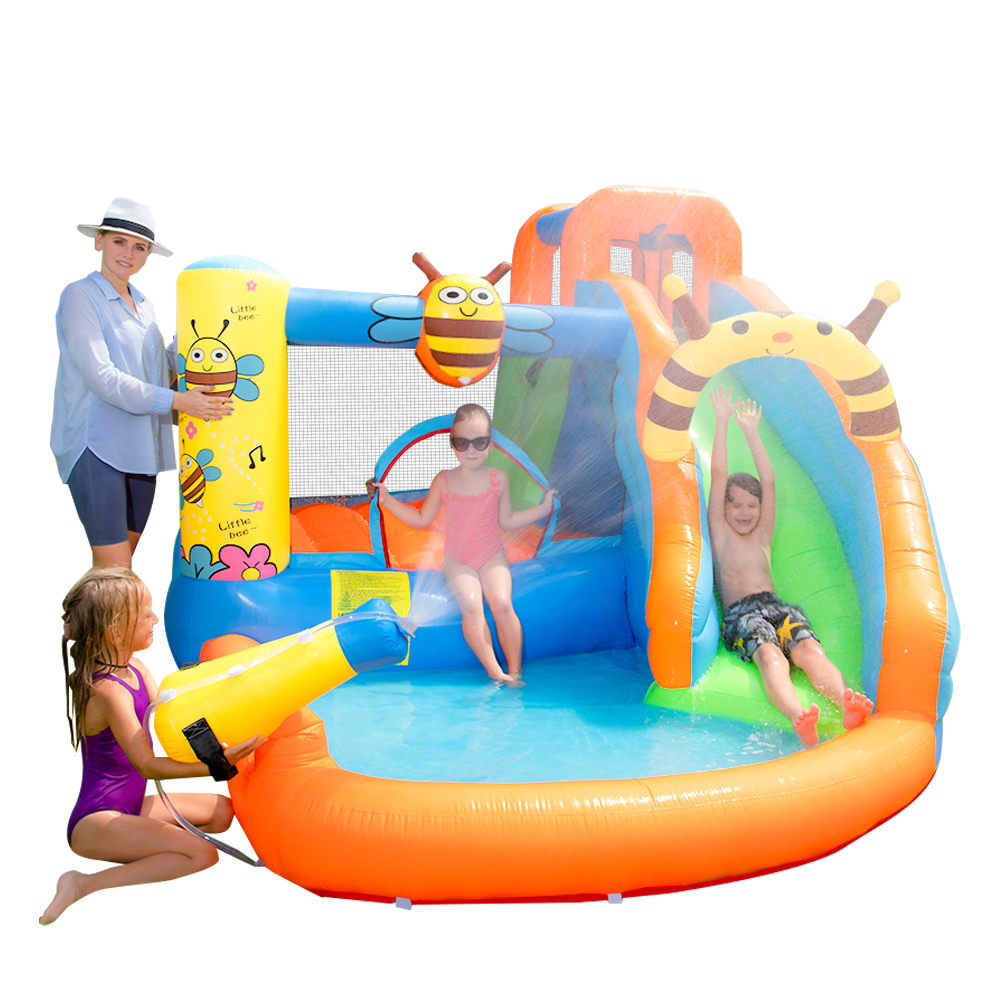 bee theme baby jumper inflatable bouncer bounce house jumping castle slide bouncy castle for sale