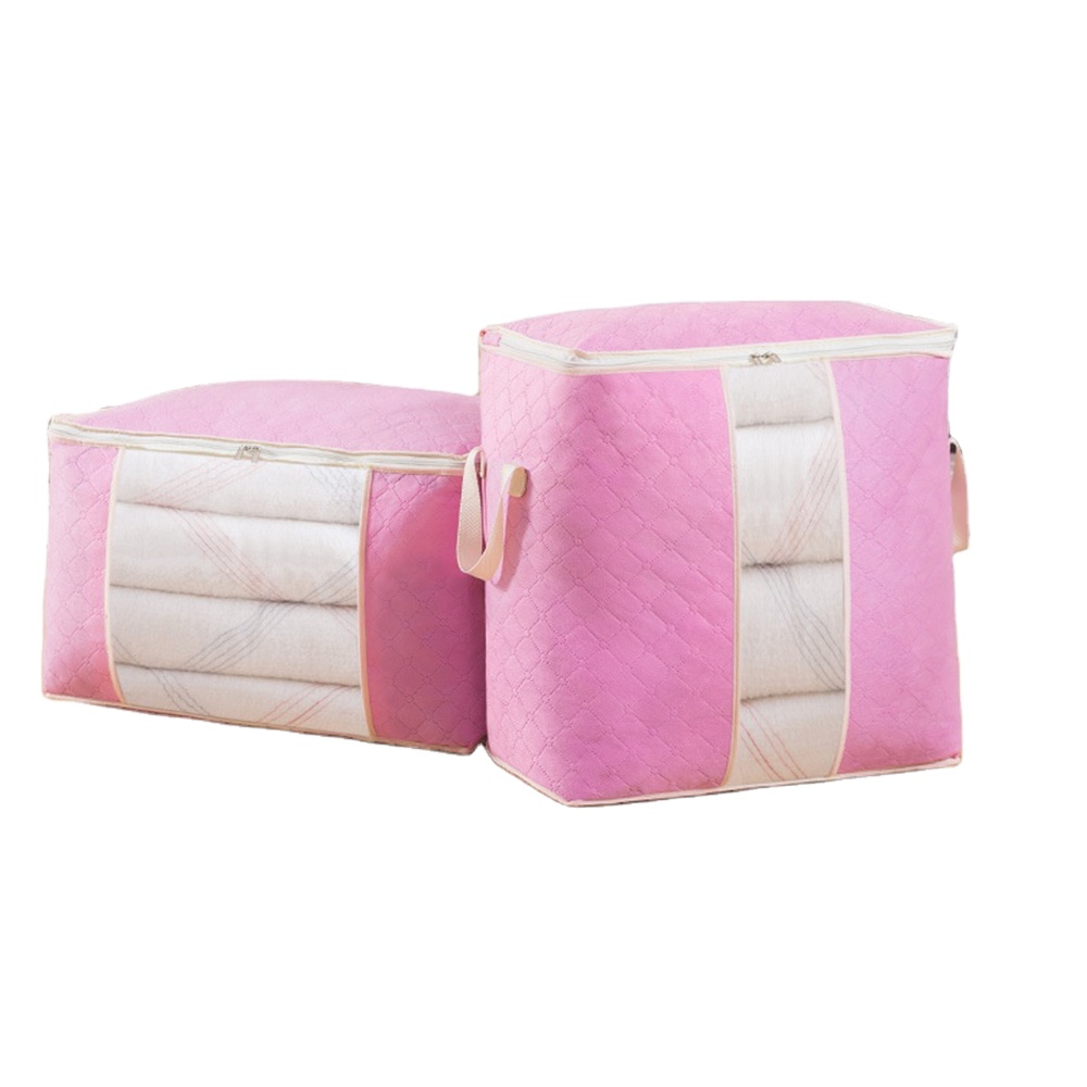 Waterproof underbed zipper ziplock duvet organizer vacuum quilt reusable clothes storage bag