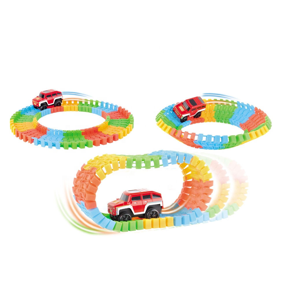 New Magic Track Car Cheap Interesting Stunt Track Car for Kids