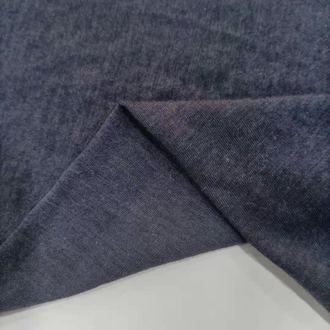 Wholesale Knitted Polyester Cotton single jersey Fabric For Garment