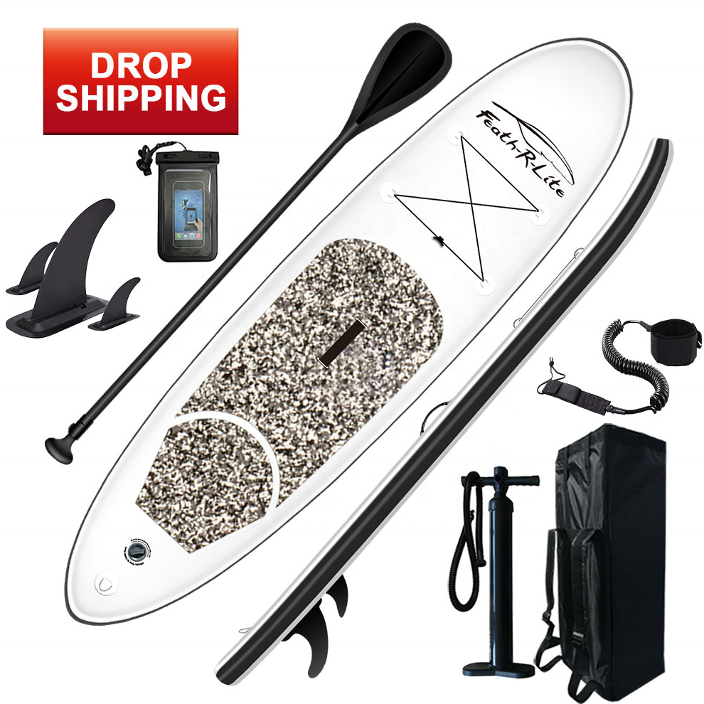 FUNWATER Drop Shipping sup drop stitch inflatable inflatable paddle board paddleboarding inflatable plastic surfboard