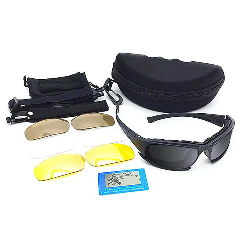 2022 Factory Price Gafas Militares Balisticas Goggles Tactical Glasses X7 Ballistic Tactical Glasses