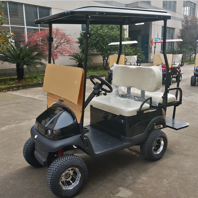 remove able colomn steering wheel 4 seater golf carts electric single golf cart