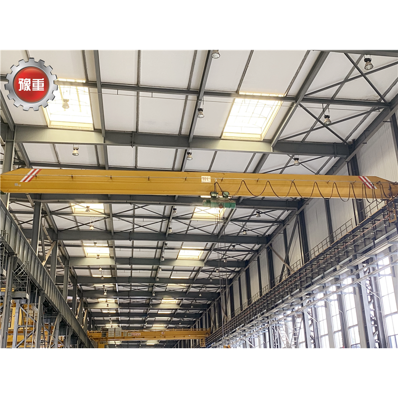Single girder 3 Ton 5 Ton 10 Ton overhead bridge cranes for Workshop