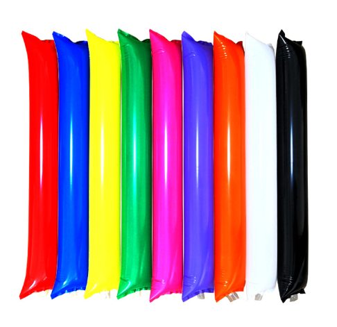 Customized Inflatable Thunder Stick and Cheering Stick and Sporting Noisemakers